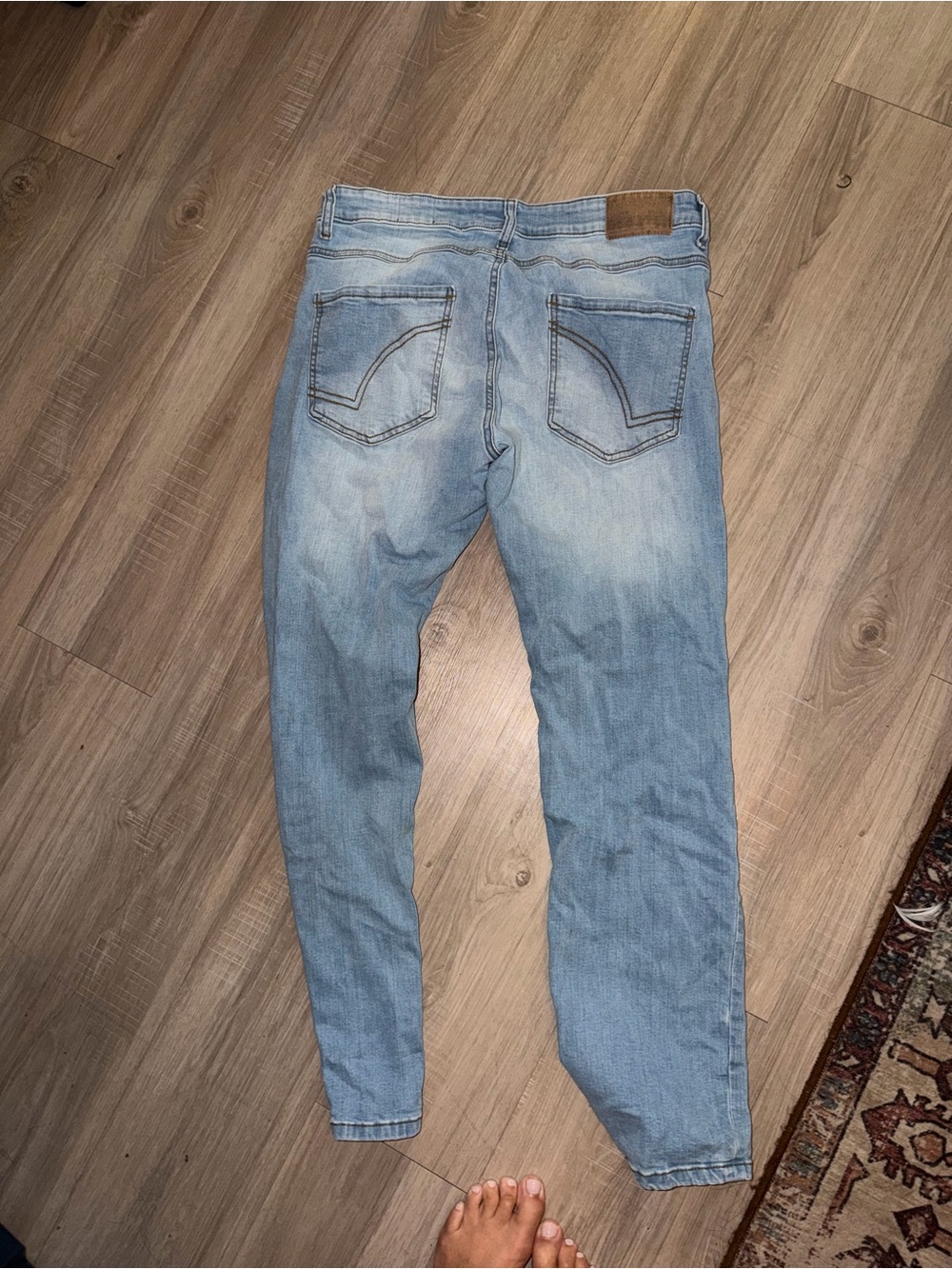 Ring of Fire Light Blue Skinny Men’s Jeans